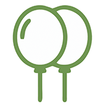 بادکنک 12 اینچ  - وسایل تولد هــورا