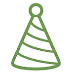 کلاه بوقی - وسایل تولد هــورا