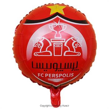 بادکنک فویلی گرد پرسپولیس  18 اینچ