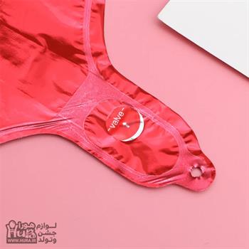 بادکنک فویلی قلب قرمز براق 10اینچ