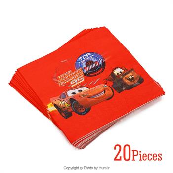 دستمال کاغذی تم ماشین 20 عددی