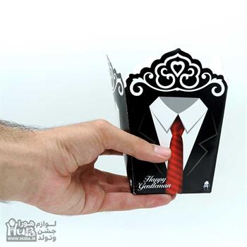 ظرف پاپ کورن تم کراوات 10 عددی