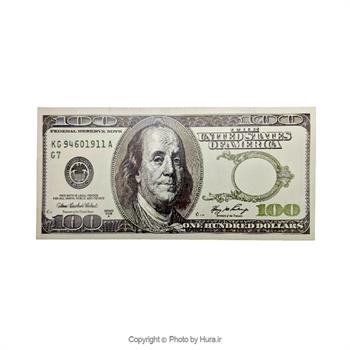 پاکت پول طرح دلار 100 عددی