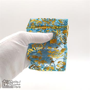 کیسه هدیه آبی روشن 8*12 سانتی 100 عددی 