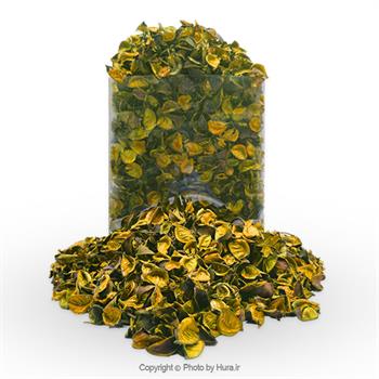 گل خشک رنگی زرد 1 کیلویی