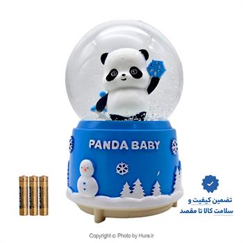 گوی موزیکال پمپی پاندا PANDA BABY آبی