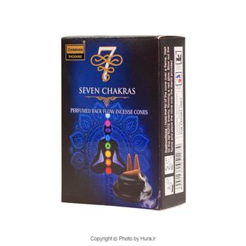 عود مخروطی آبشاری مدل SEVEN CHAKRAS