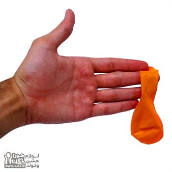 بادکنک نارنجی مات تایلندی 12 اینچ 100 عددی 