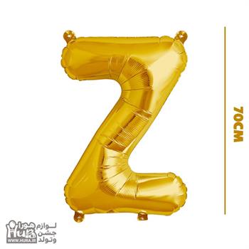 بادکنک فویلی حرف Z طلایی 32 اینچ
