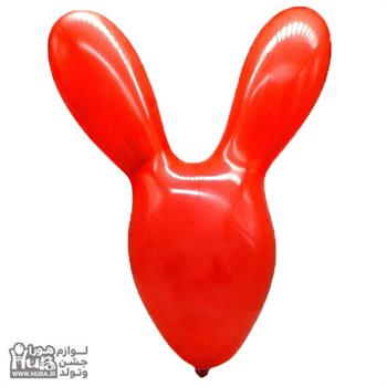 بادکنک خرگوشی چند رنگ 12 اینچ 50 عددی