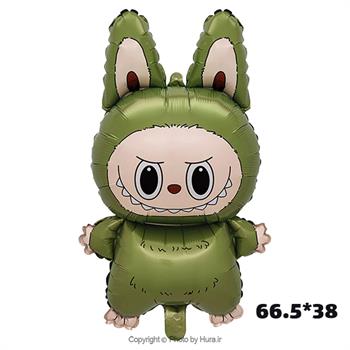 بادکنک فویلی لبوبو سبز