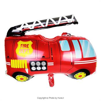 بادکنک فویلی مدل ماشین آتش نشانی