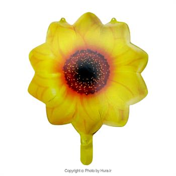 بادکنک فویلی مدل گل آفتاب گردان