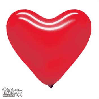 بادکنک قلبی قرمز تایلندی 12 اینچ 100 عددی
