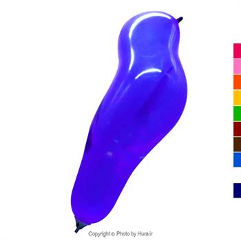 بادکنک پرنده تایلندی چند رنگ 10 عددی 