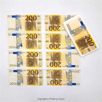 دستمال کاغذی 200 یورویی 15 عددی