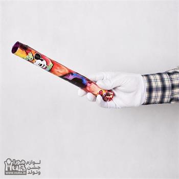 دود رنگی دستی صورتی مدل میکی