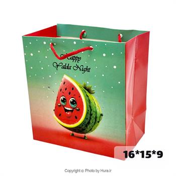 ساک دستی یلدا قاچ هندوانه 16x15x9 سانت