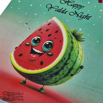 ساک دستی یلدا قاچ هندوانه 16x15x9 سانت