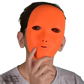 ماسک شبرنگ کوچک نارنجی