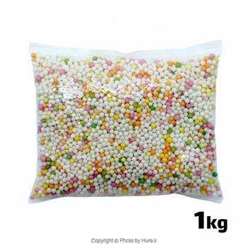 نقل شاباش عروس چند رنگ  1کیلویی