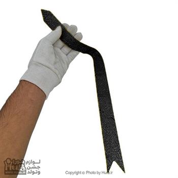 پاپیون اکلیلی مشکی 47x3 سانت 10 عددی