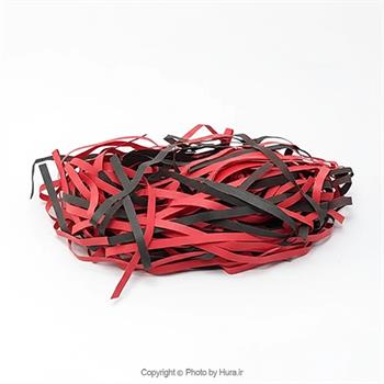 پوشال کاغذی رنگ قرمز مشکی