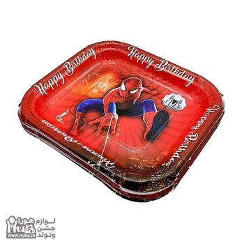 پیشدستی لیوان مرد عنکبوتی 10عددی