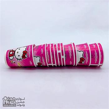 پیشدستی لیوان کیتی 10 عددی