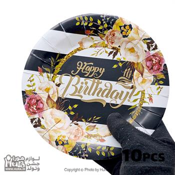 پیشدستی گرد گلدار طاکوب 10 عددی