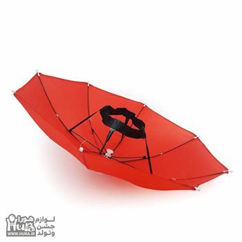 کلاه چتری قطر 50 سانت قرمز