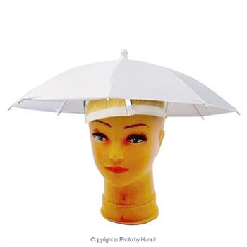 چتر روی سر قطر60 سانت سفید