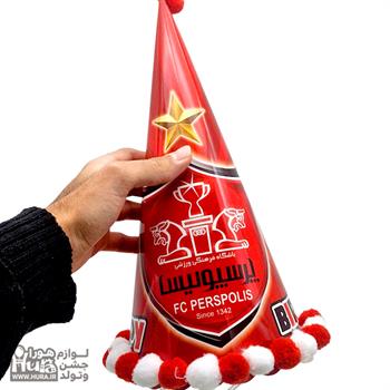 کلاه بوقی متوسط توپکی پرسپولیس 12 عددی