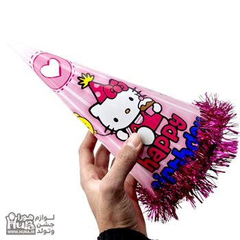 کلاه بوقی متوسط زری دار مدل 4 چند طرح 30 عددی