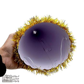 کلاه بوقی متوسط متالایز چندرنگ زری دار 30 عددی