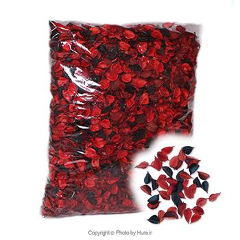 گل خشک رنگی 1 کیلویی قرمز مشکی
