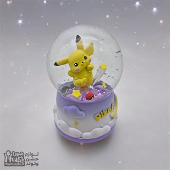 گوی موزیکال پمپی پوکمون  PIKACHU زرد